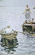 Anders Zorn en siren Sweden oil painting artist